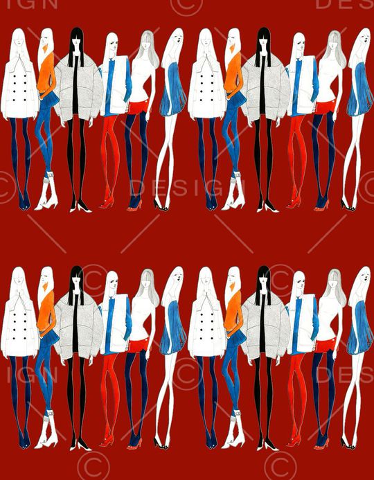 流行时尚印花华亿平台图片