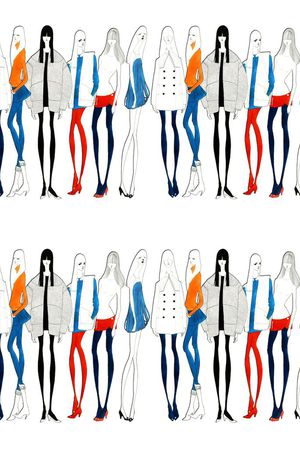 流行时尚印花华亿平台图片