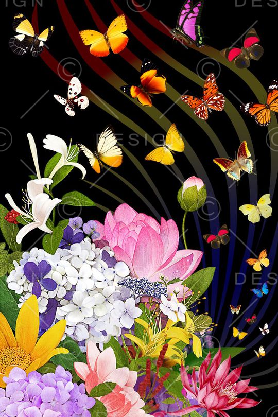 写意印花华亿平台图片