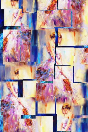 流行时尚印花华亿平台图片