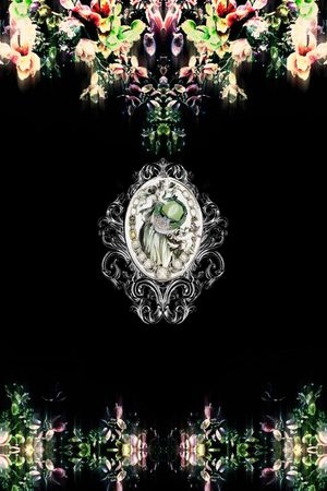 复古印花华亿平台图片