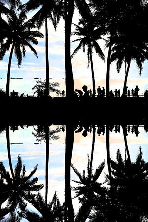 海边印花华亿平台图片