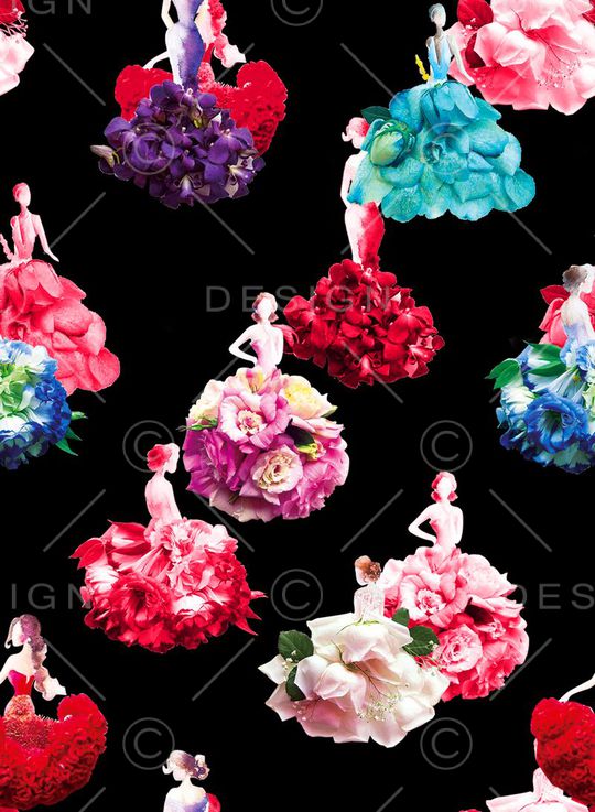 流行时尚印花华亿平台图片