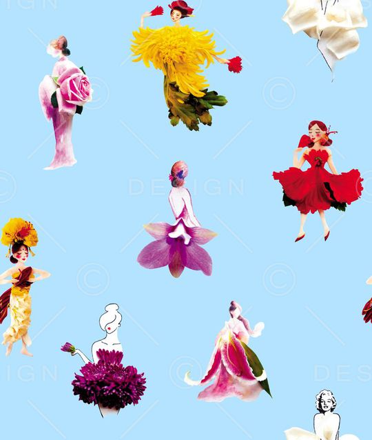 流行时尚印花华亿平台图片