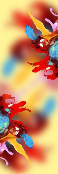 手绘印花华亿平台图片