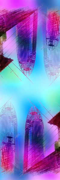 手绘印花华亿平台图片