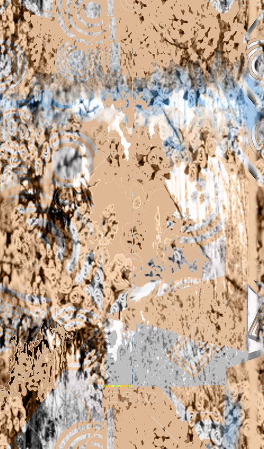 抽象印花华亿平台图片