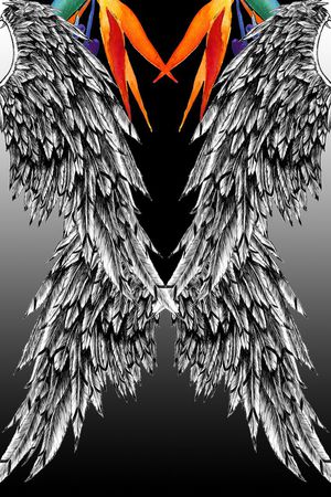 秋冬外套数码印花印花华亿平台图片