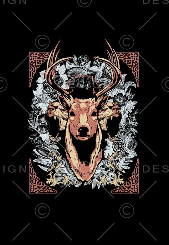 潮流时尚印花华亿平台图片