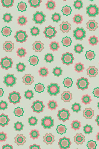 483995-简笔花卉小碎花春夏男装T恤华亿平台