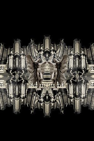 潮流时尚印花华亿平台图片