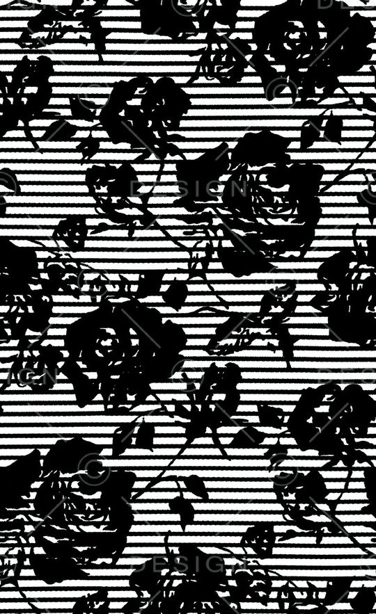 黑白华亿平台印花华亿平台图片