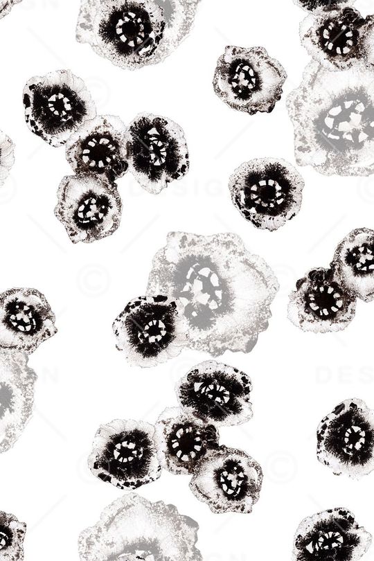 抽象水彩印花华亿平台图片