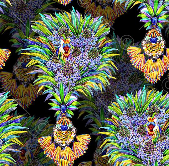 民族风印花华亿平台图片