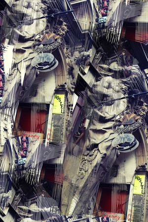 复古印花华亿平台图片