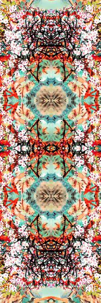 倒影印花华亿平台图片