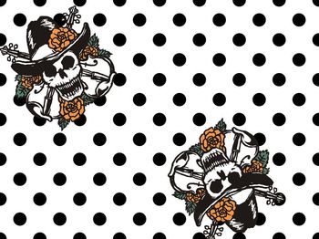 波点大牌玫瑰花 女装 衬衣 连衣裙 雪纺 印花 几何 碎花 小碎花 大花 方块 衬衫印花 简单 时尚 大牌 潮流印花 女装印花 传统印花 T恤印花 波点 圆点 骷髅头 印花矢量图 花 黑白色 黄栌色 帽子 灵异 朋克风格印花华亿平台图片