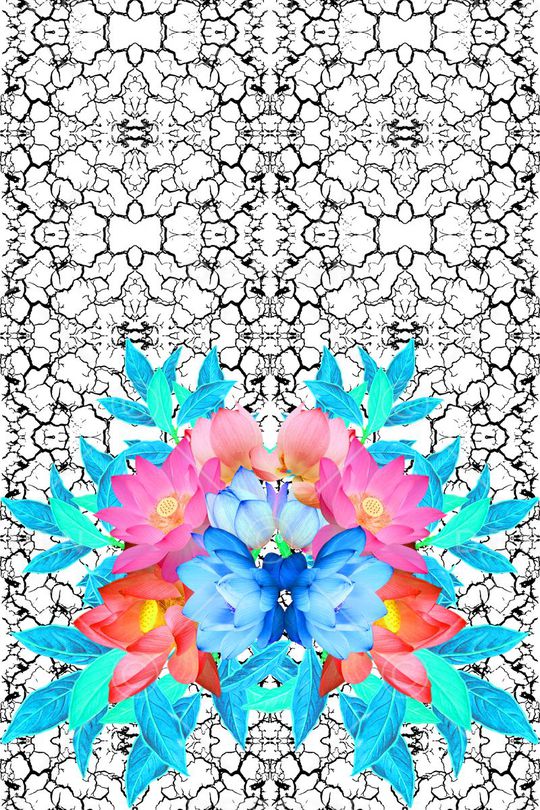 流行时尚印花华亿平台图片