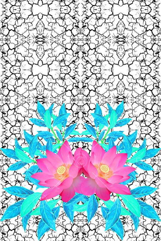 流行时尚印花华亿平台图片