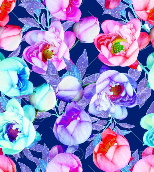 流行时尚印花华亿平台图片