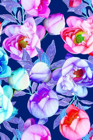 流行时尚印花华亿平台图片