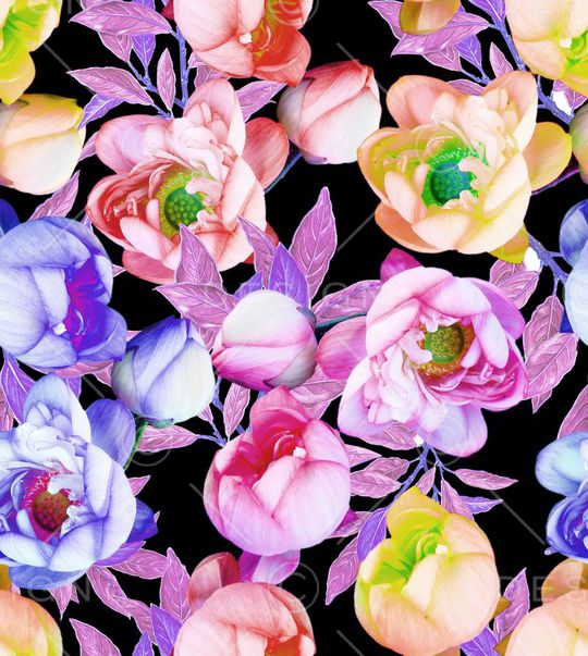 流行时尚印花华亿平台图片