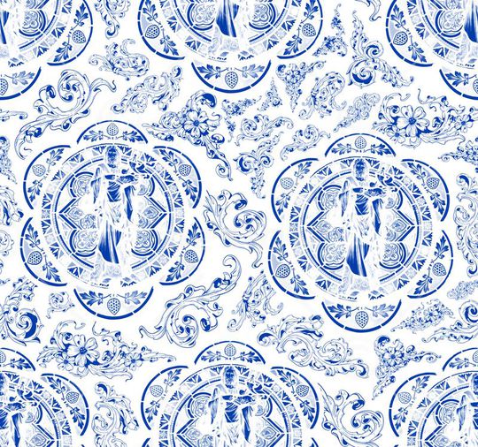 民族风印花华亿平台图片