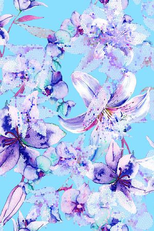 流行时尚印花华亿平台图片