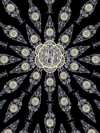 484270-时尚潮流前卫欧式个性花卉2