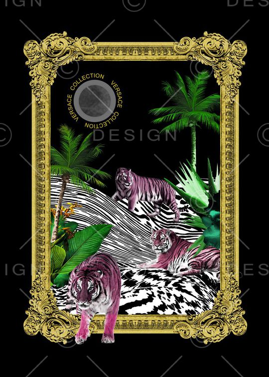 动物印花华亿平台图片