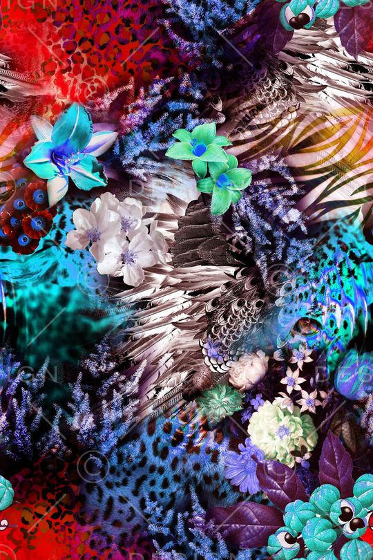 时尚数码印花华亿平台图片