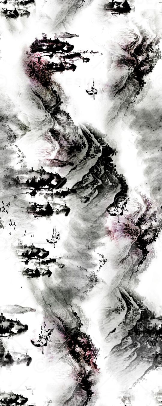 山水印花华亿平台图片