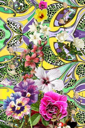 时尚印花华亿平台图片