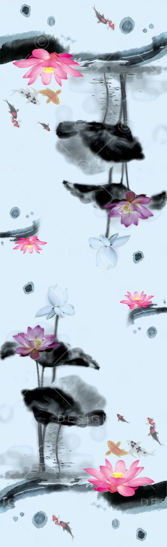 简单大方长丝巾印花华亿平台图片