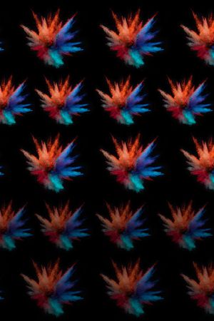 抽象印花华亿平台图片