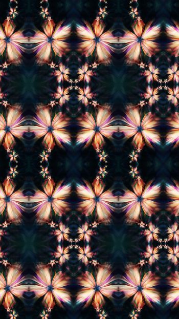 484504-抽象几何花