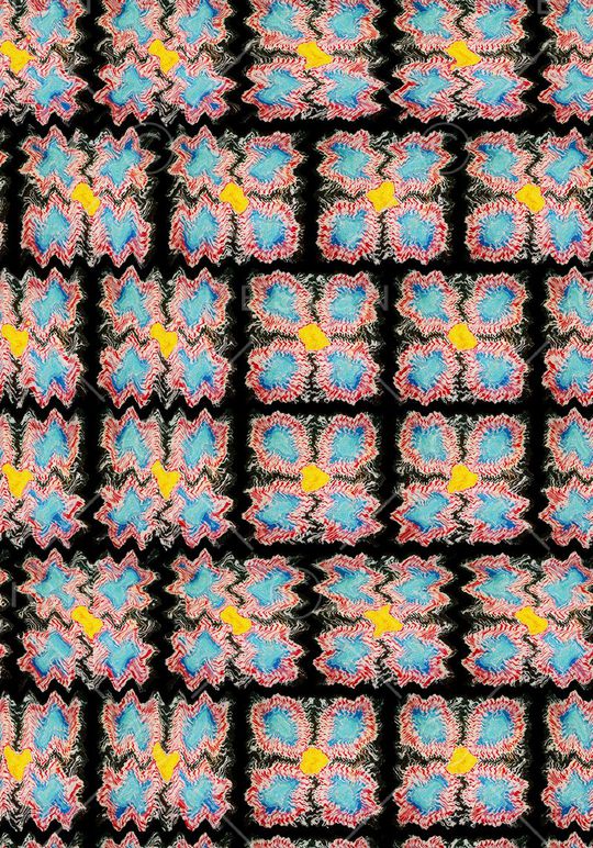 抽象印花华亿平台图片