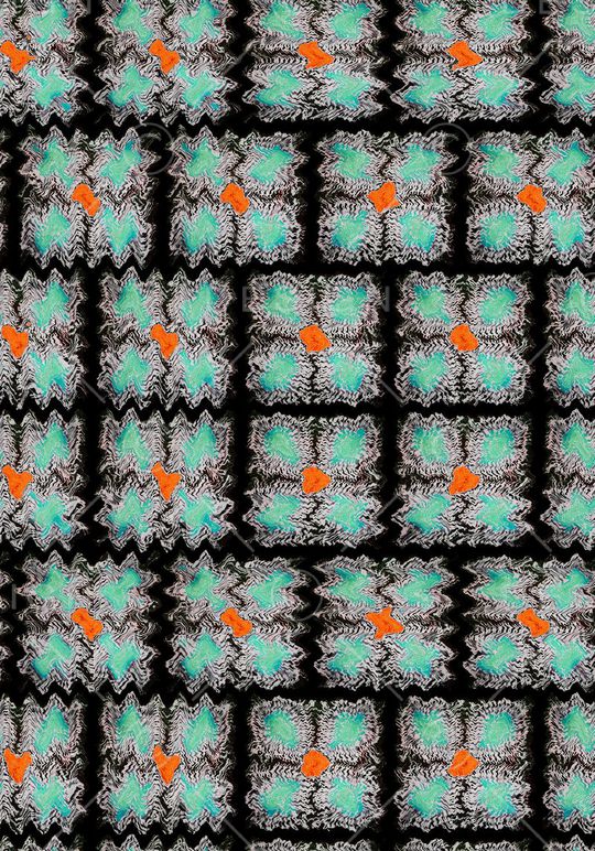 抽象印花华亿平台图片