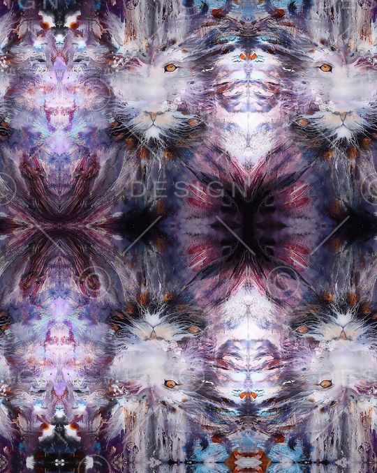 抽象印花华亿平台图片