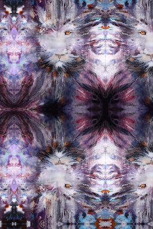 抽象印花华亿平台图片