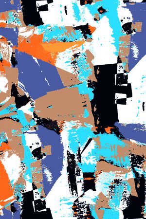 不规则印花华亿平台图片