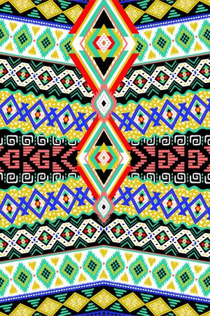 阿茲特克民族定位印花印花华亿平台图片