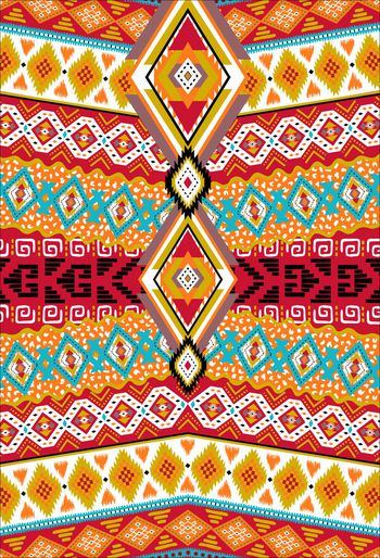 484556-阿茲特克民族定位印花150818