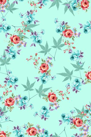 创意服装面料印花华亿平台图片