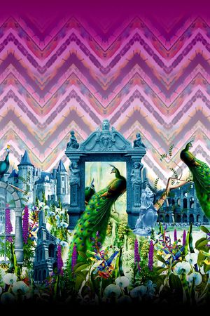 欧式建筑印花华亿平台图片