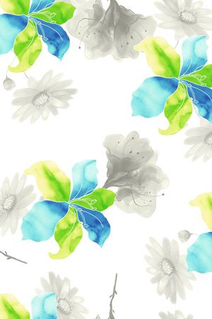 创意服装面料印花华亿平台图片