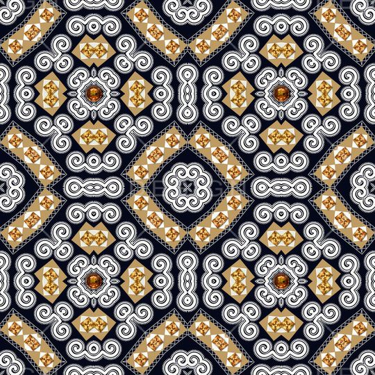 欧式印花华亿平台图片