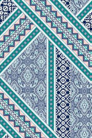 几何印花华亿平台图片