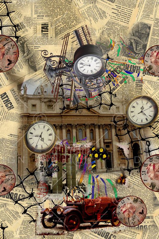 欧式建筑印花华亿平台图片