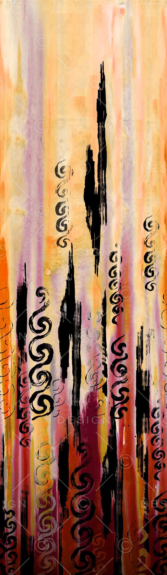 抽象印花华亿平台图片